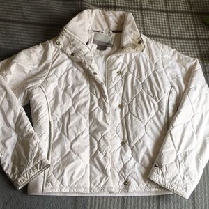 Nike White Puffer Jacket